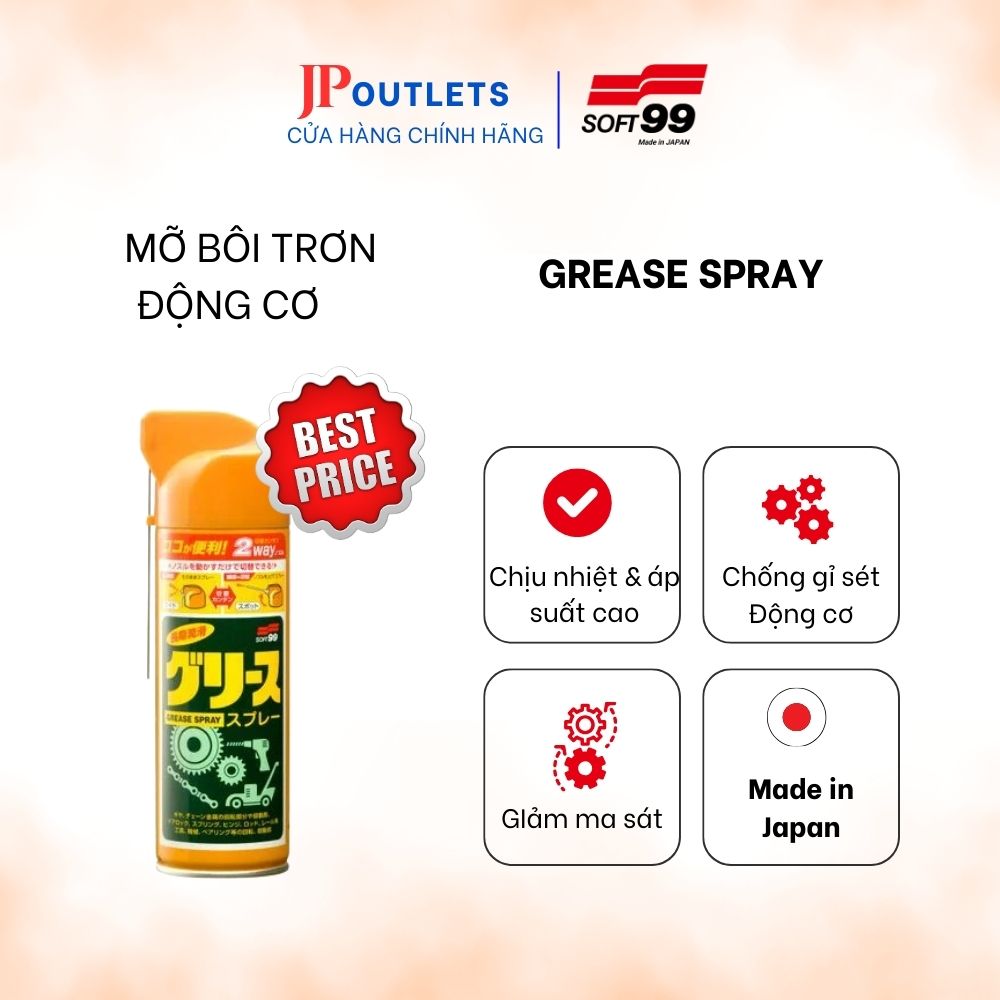 [HÀNG NHẬT - GIÁ TỐT] CHẤT BÔI TRƠN ĐỘNG CƠ XE E-11, E-12, E-16 | SOFT99 JAPAN