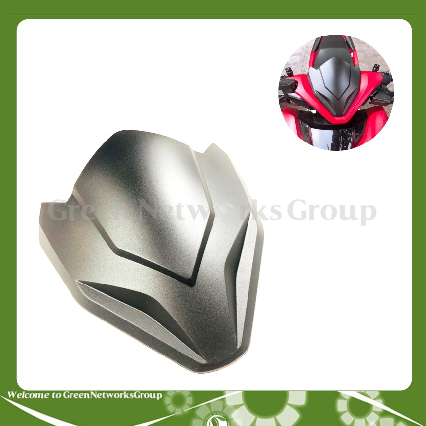 Ốp Mão đầu sói gắn xe Winner X, Exciter, Vario màu Đen Nhám Greennetworks