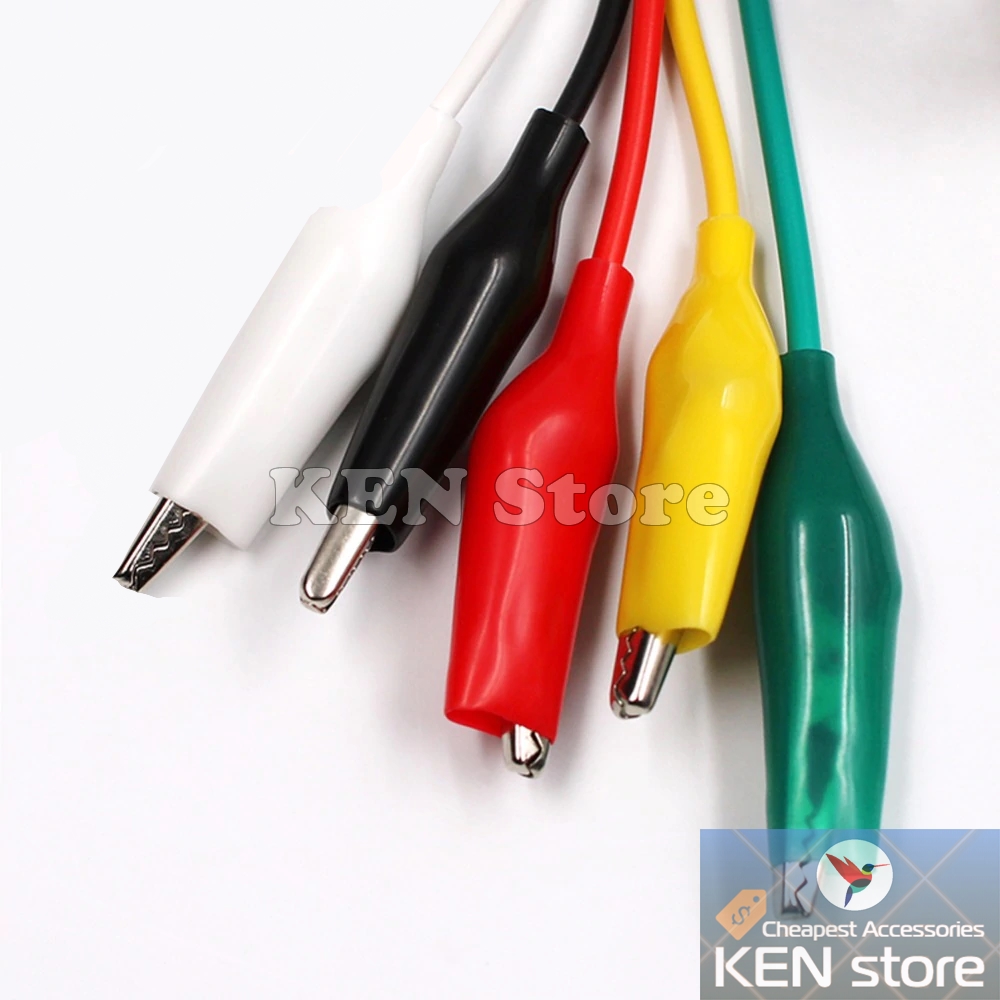 Bộ 5 dây (10 đầu kẹp cá sấu) size 28mm