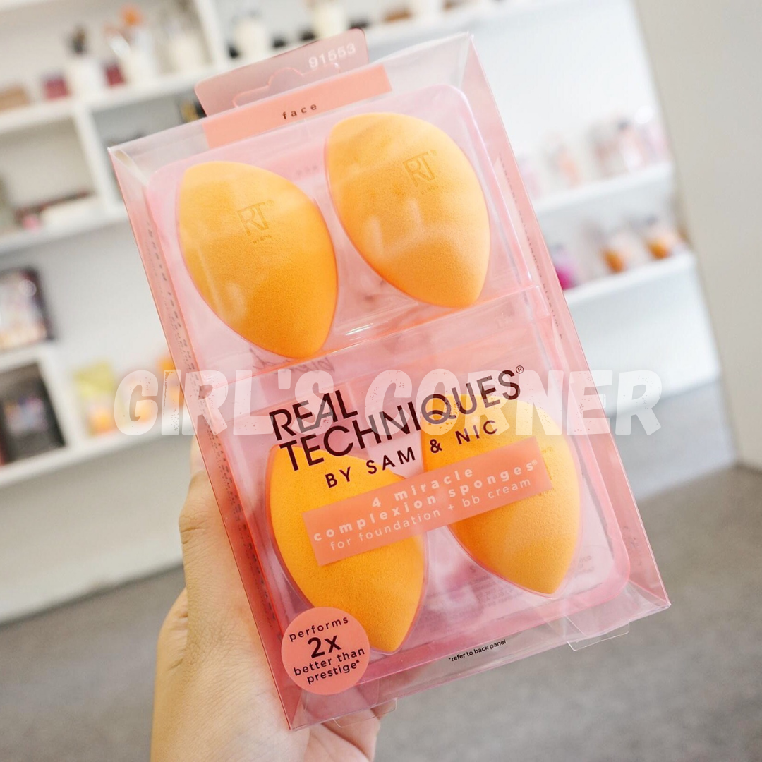 [HCM] Bộ Mút Trang Điểm Real Techniques 4 Miracle Sponge