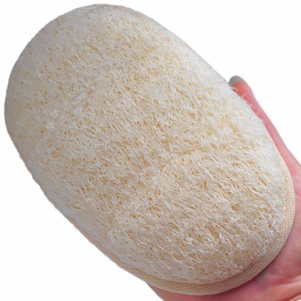 Bông tắm và rửa mặt bằng xơ mướp tự nhiên giúp massage da và loại bỏ tế bào chết nhẹ nhàng hàng cao cấp xuất Nhật cao cấp