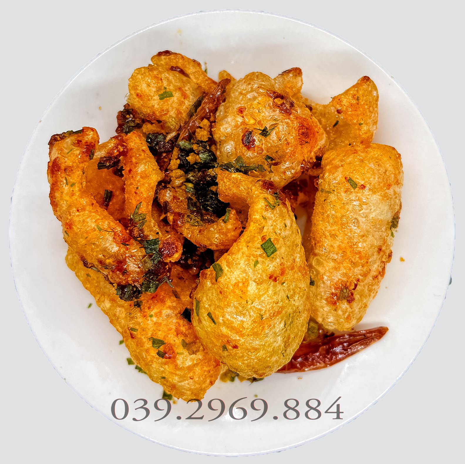 Da heo mắm tỏi giòn rụm đậm đà hương vị 250g/ 500g/ 1kg