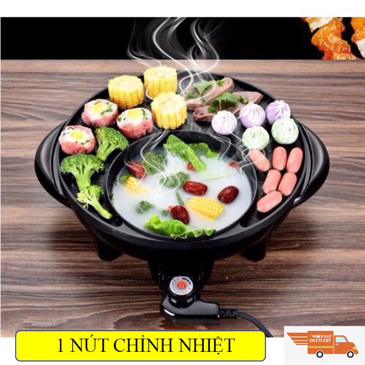 Bếp lẩu nướng đa năng 2 trong 1