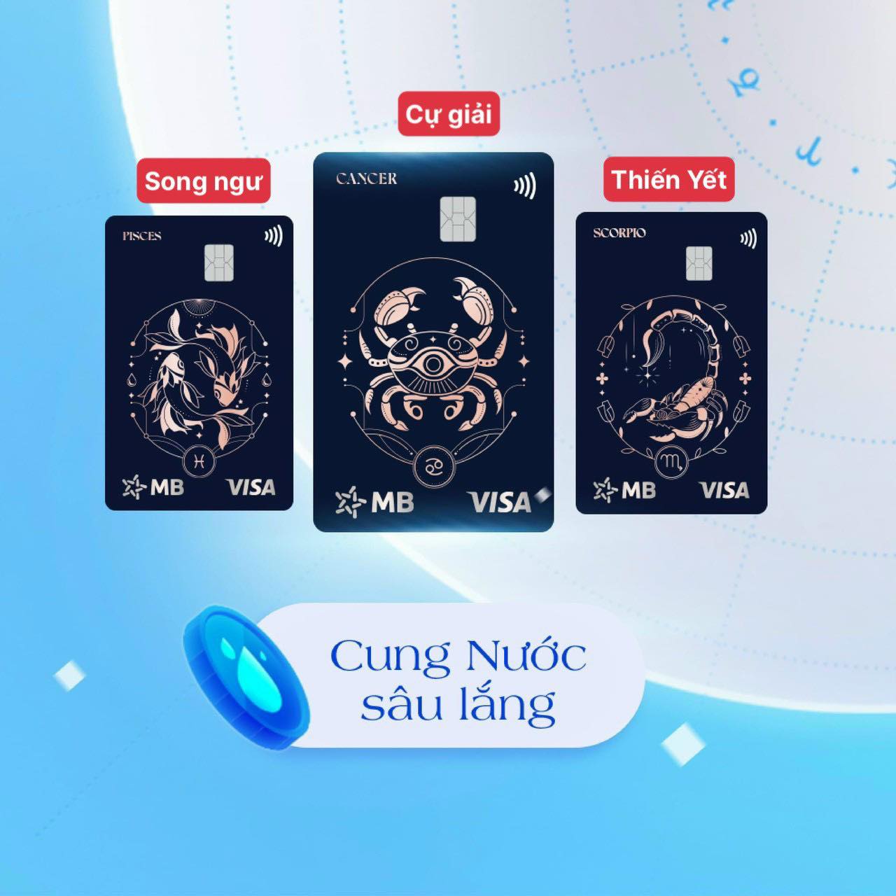 Thẻ MB cung hoàng đạo cực chất