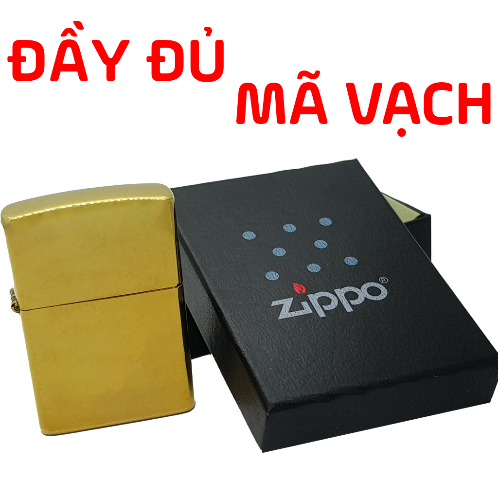 Bật Lửa Zippo Gold Plated Genuine Mỹ B-17