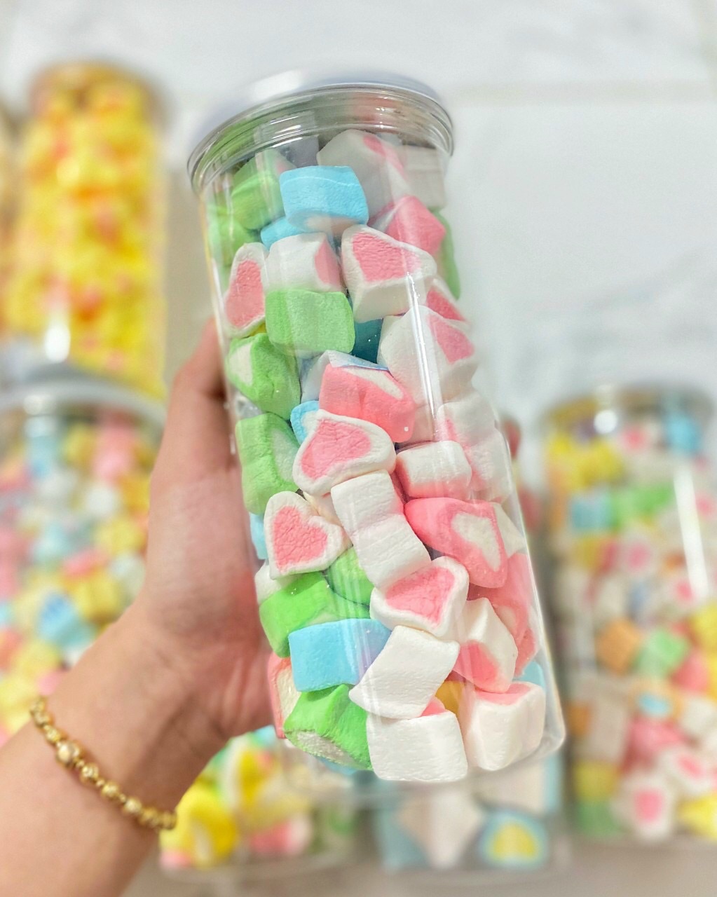 Kẹo bông gòn MASHMALLOW 250g (hcm)