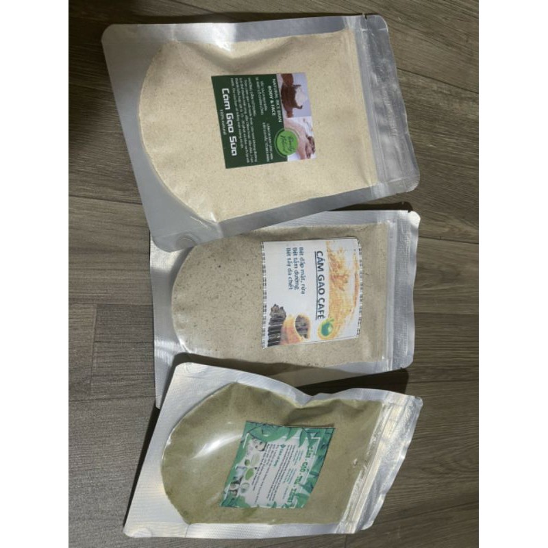 Combo 3 gói cám gạo dưỡng da