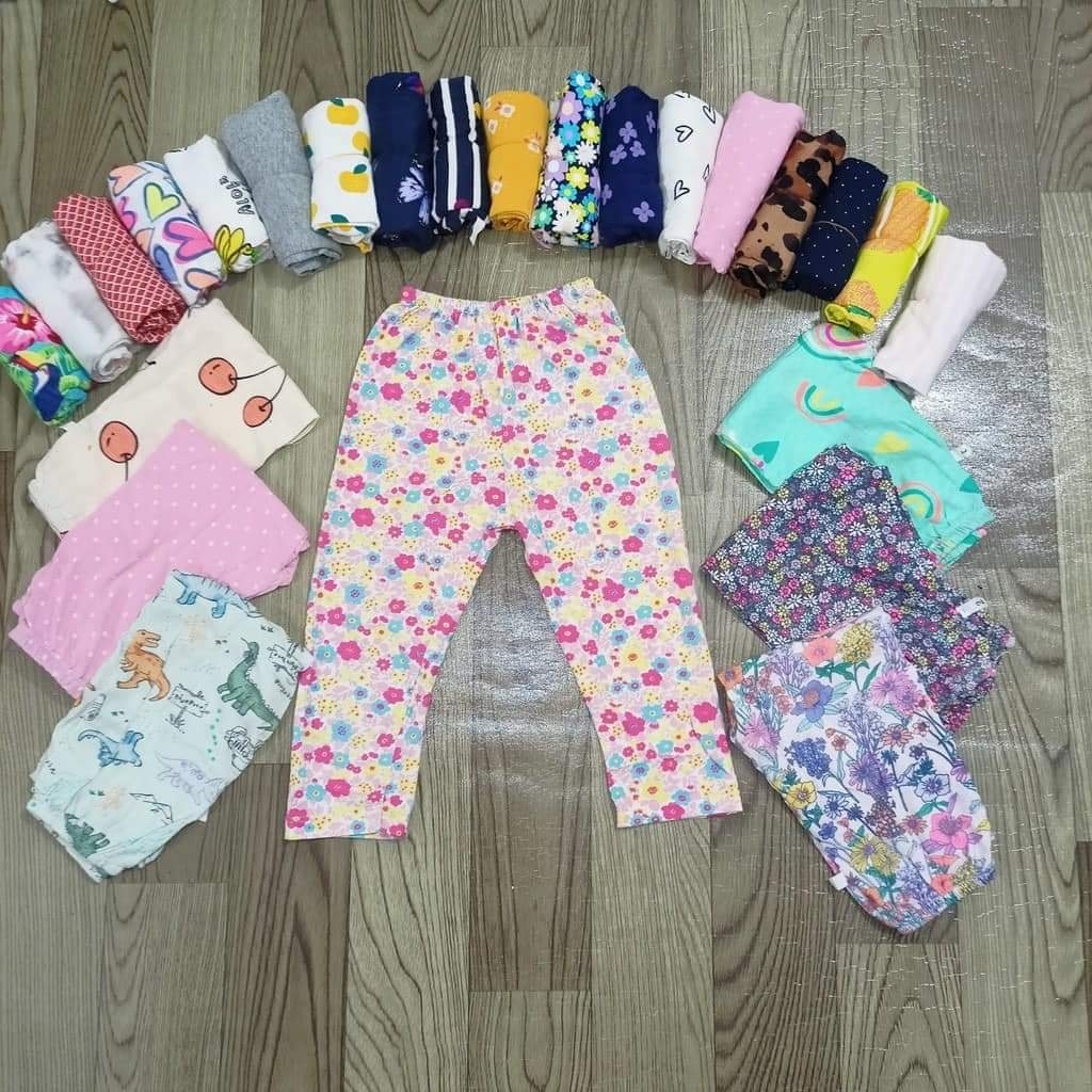 Quần thun cotton bé gái (15-30kg)