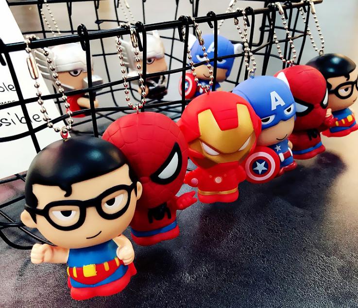 Móc khóa siêu anh hùng Chibi dễ thương, nhiều mẫu lựa chọn siêu HOT
