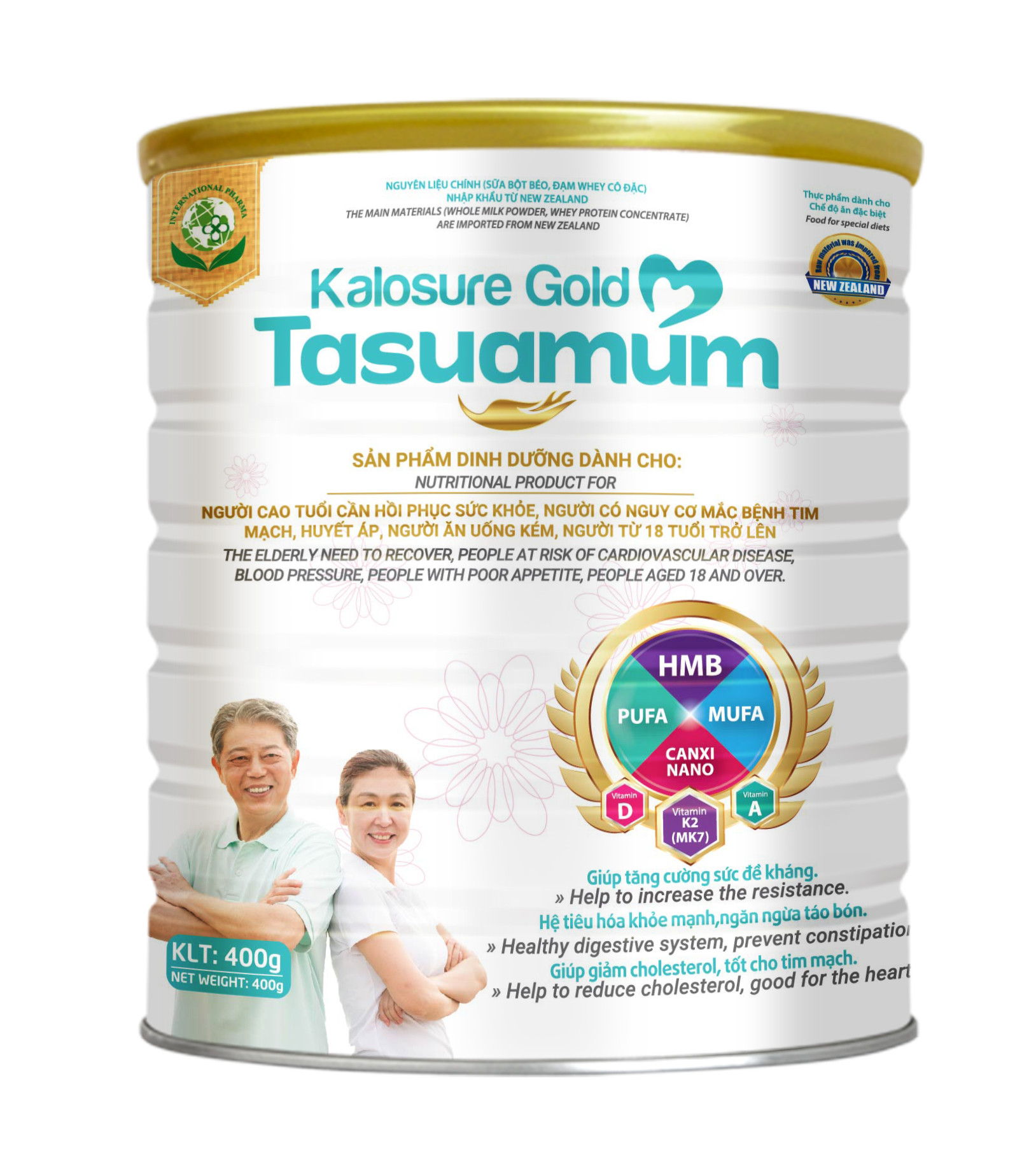Sữa Bột KALOSURE TASUAMUM  400g