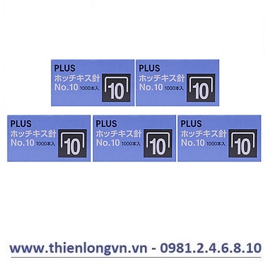 Combo 5 hộp kim bấm số 10 plus