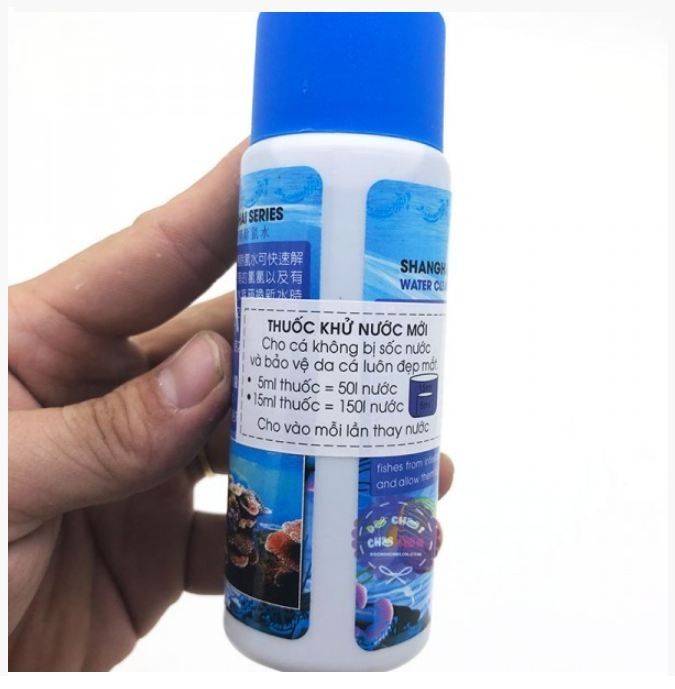 Dung dịch khử nước mới cho hồ cá cảnh (150ml)