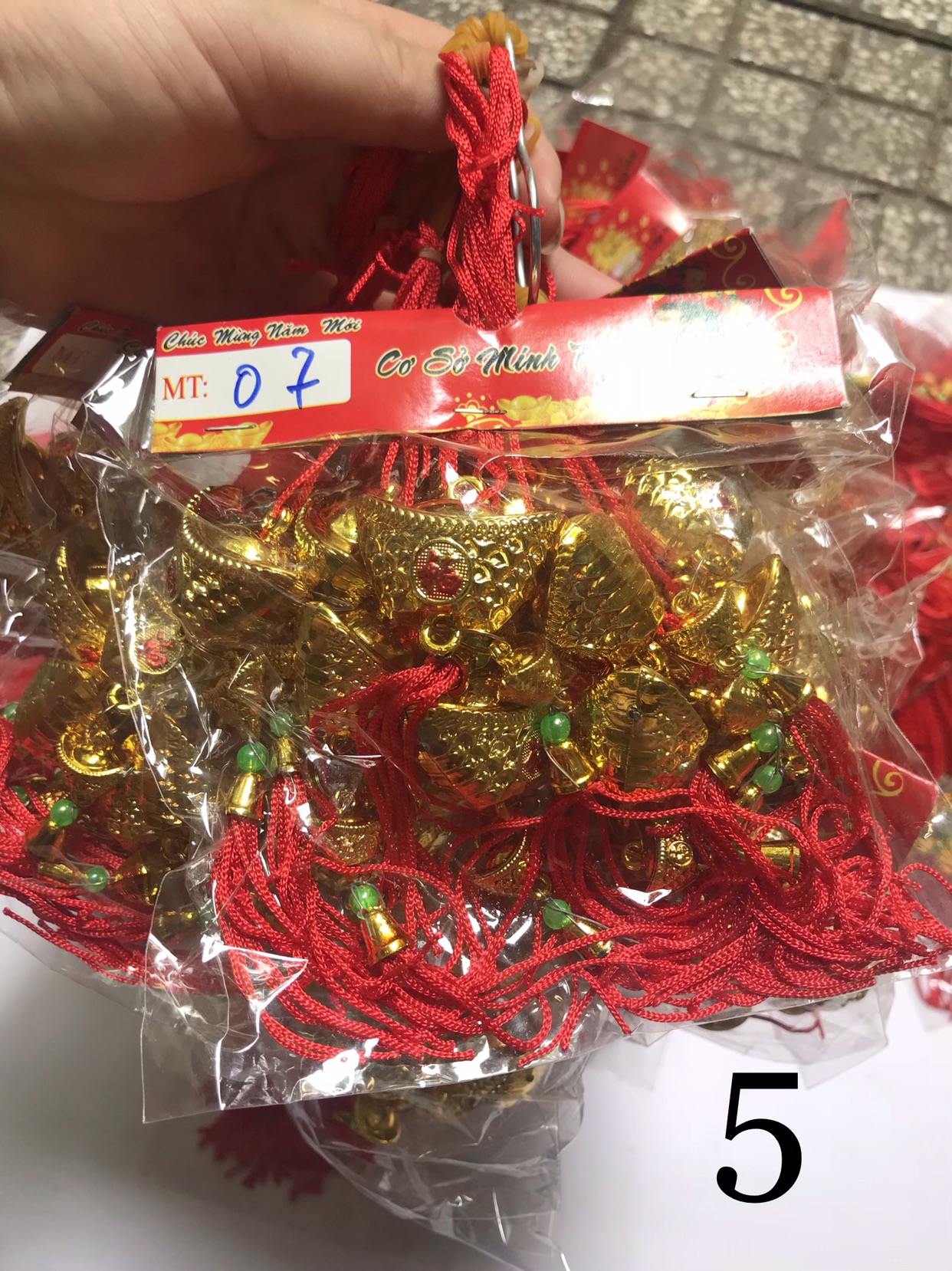[HCM]Set 10 Dây Treo Trang Trí Tết