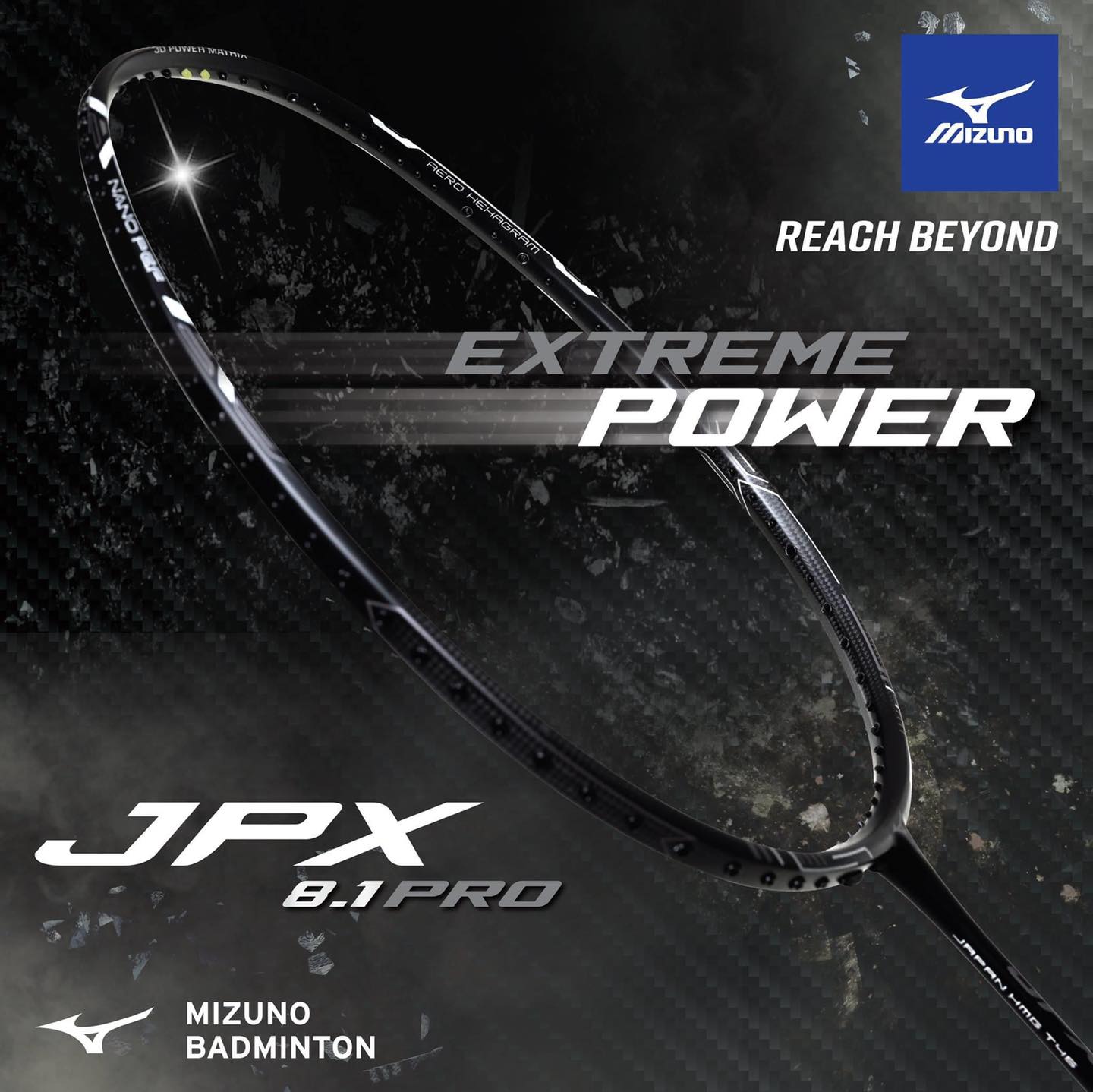 Vợt cầu lông Mizuno JPX 8.1 PRO (Chính hãng)
