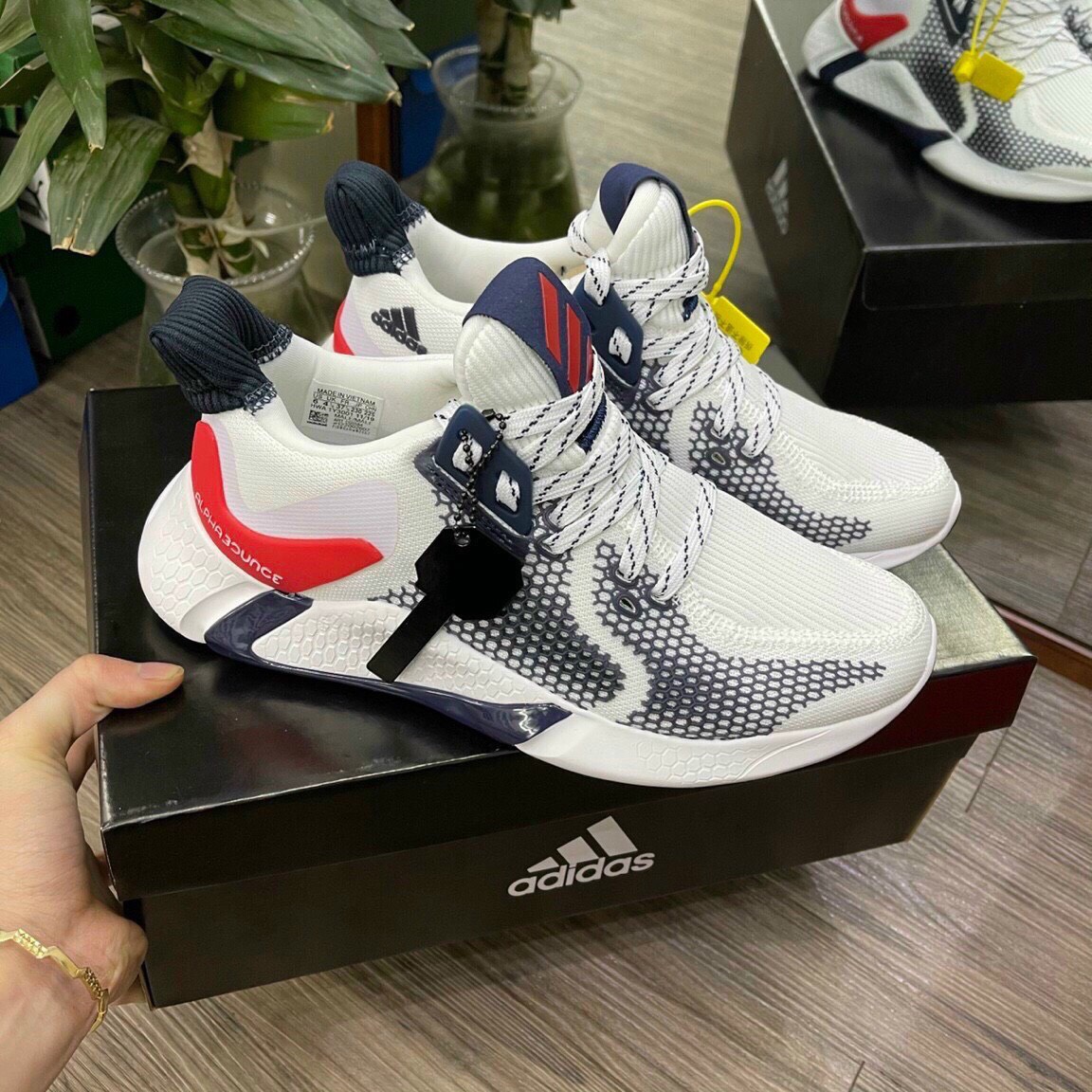 (FREESHIP+ QUÀ TẶNG)Giày Sneaker ALPHA 22020 SIÊU CẤP   [FREESHIP+ẢNH THẬT]  [Full Box] D&P HÀNG SIÊU CẤP