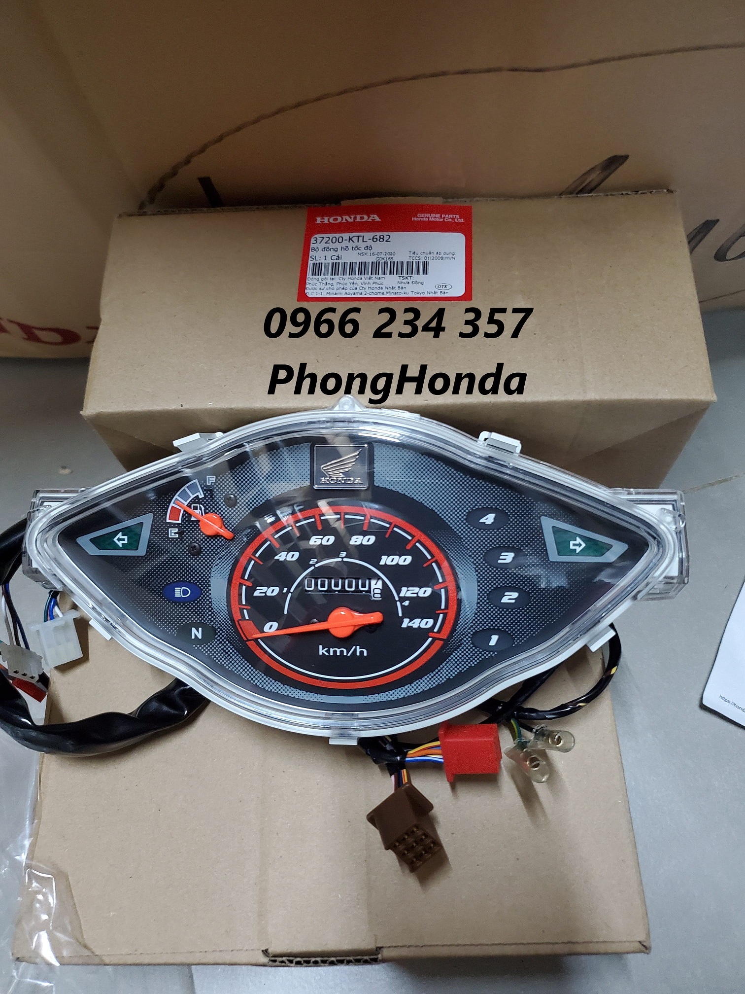 Đồng hồ wave rs , wave s , wave a lớn 100 cc chính hiệu honda