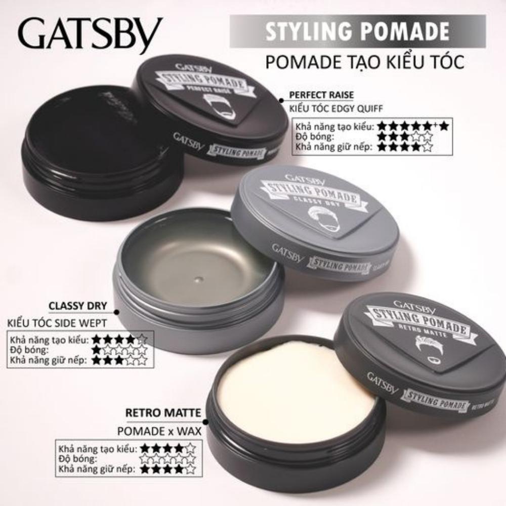 GATSBY POMADE VUOT TOC RETRO MATTE 75G