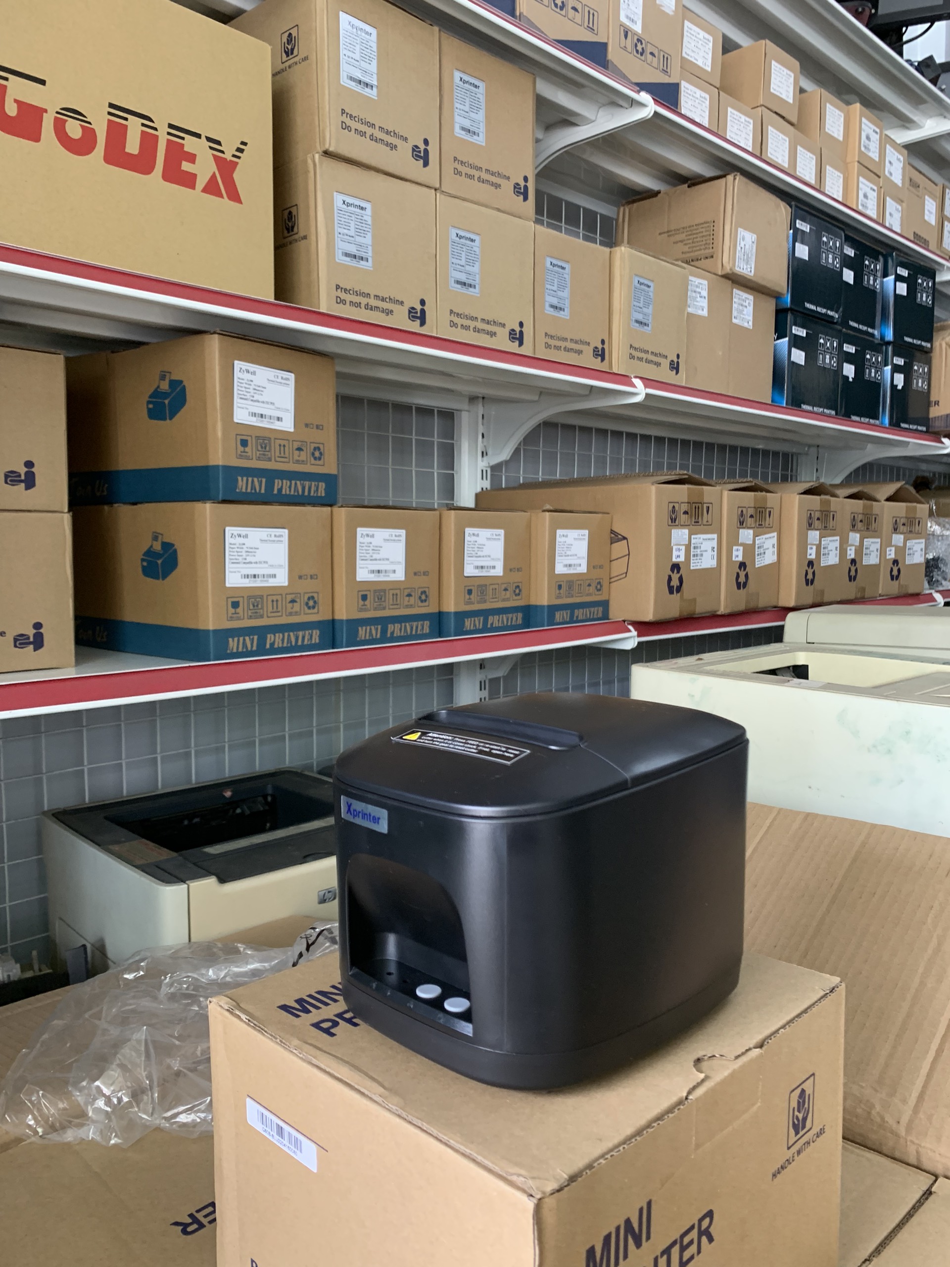 máy in nhiệt khổ 80mm xprinter Q80b cổng usb