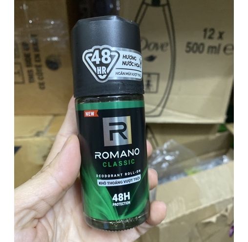 [HCM]Lăn khử mùi Romano Classic chai 50ml