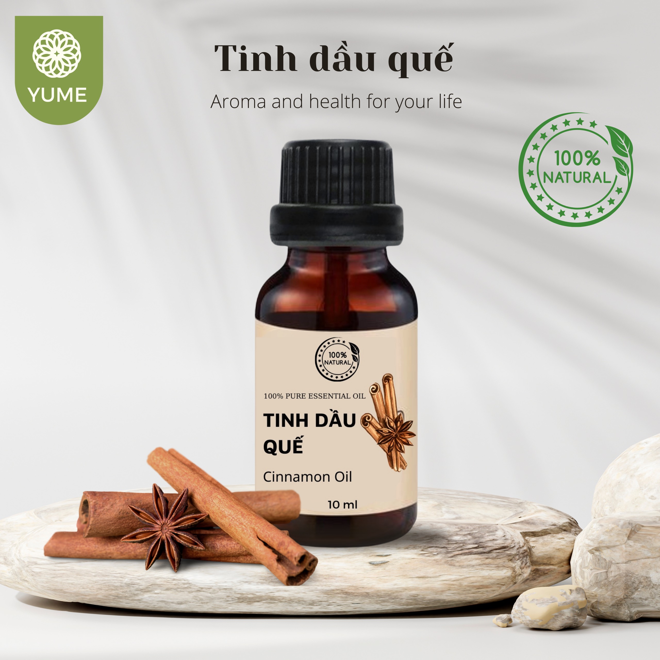 [HCM] TINH DẦU QUẾ, CHAI 10ML