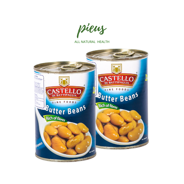 Đậu ngự | Butter beans Castello 400 gr