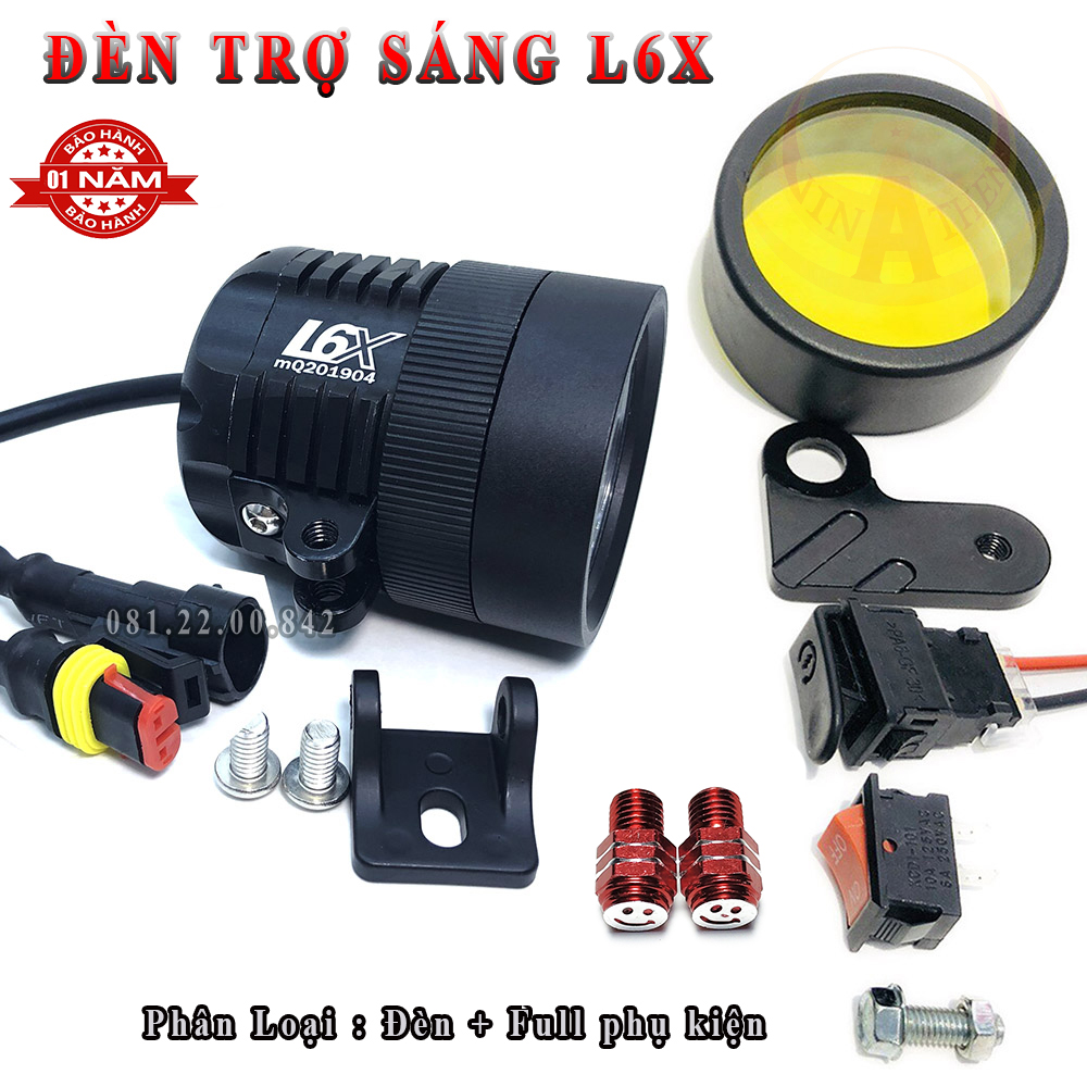 Đèn Trợ Sáng L6X Siêu Sáng