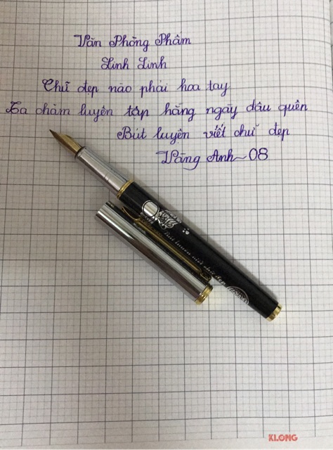 Bút Máy Vàng Anh 08