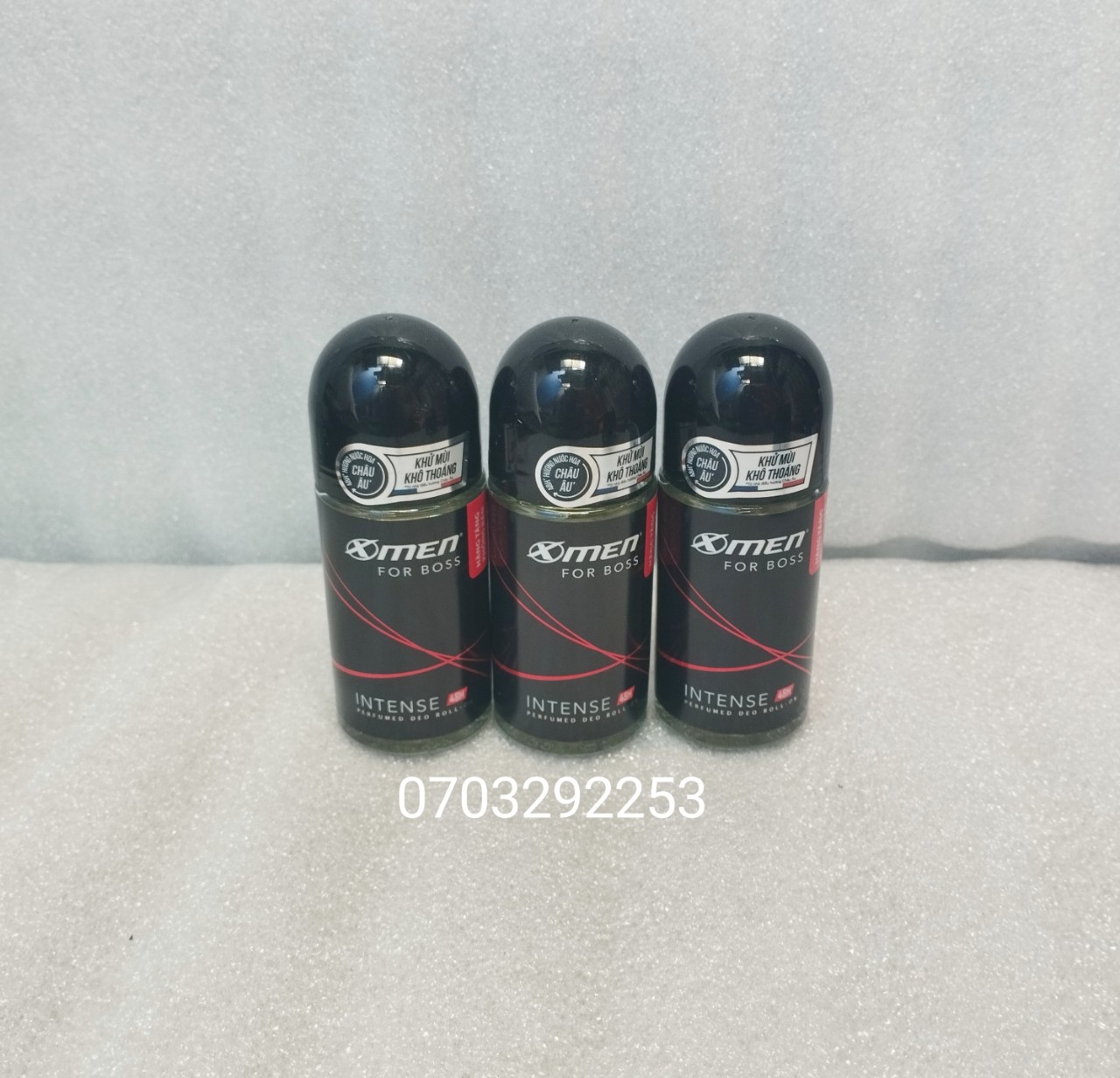 (HCM) Combo 5 chai lăn khử mùi X-men For Boss Intense 40ml