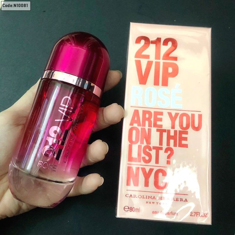 [HCM]Nước hoa nữ 212 hồng 80ml