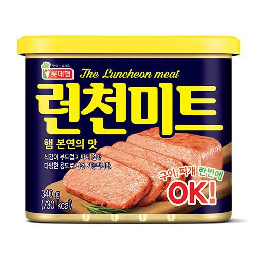 Thịt hộp Hàn Quốc 340g - Lotte- 2026