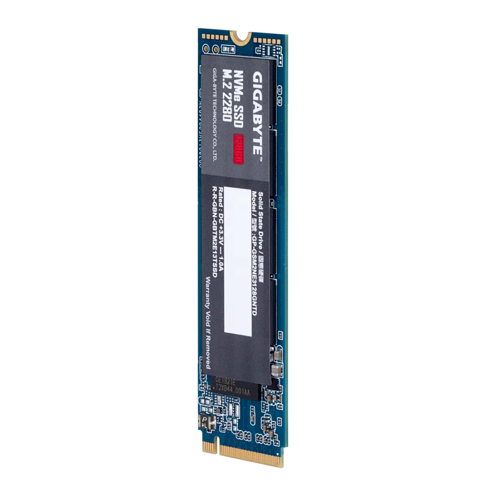 SSD GIGABYTE 128GB M2 2280 NVMe PCI-Express 3.0 x4