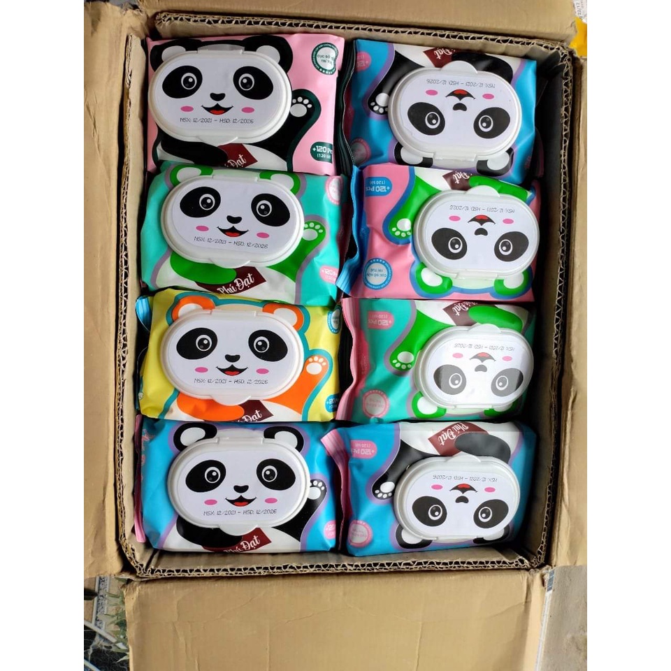Khăn ướt phú đạt bịch 120 tờ