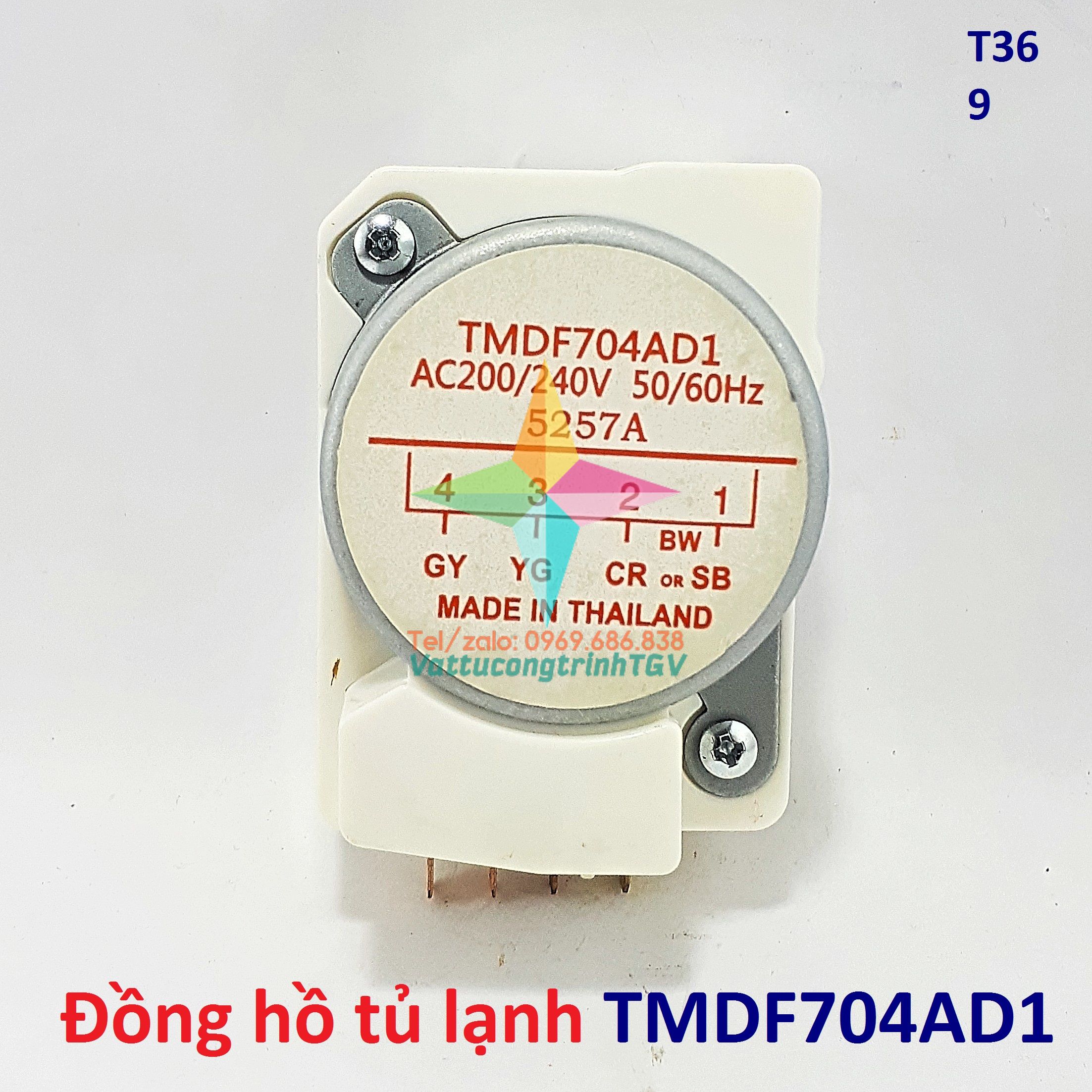 Đồng hồ rơ le thời gian cho tủ lạnh TMDF704AD1 Thái lan