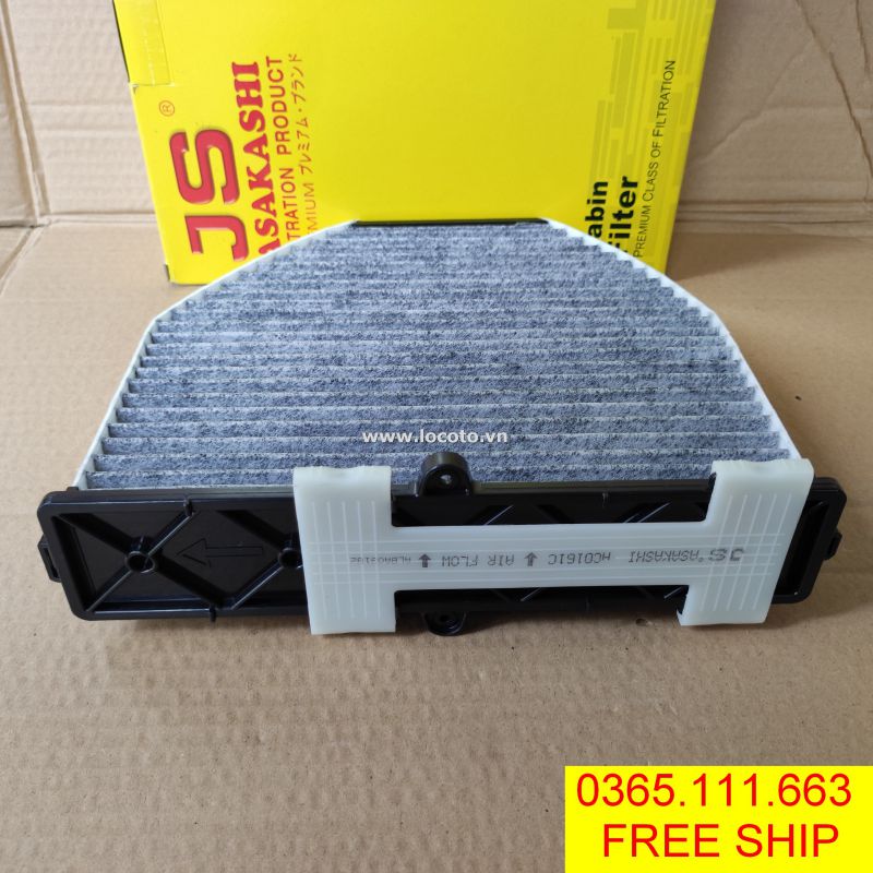 Lọc gió điều hòa mercedes glk300 2009-2015 js asakashi