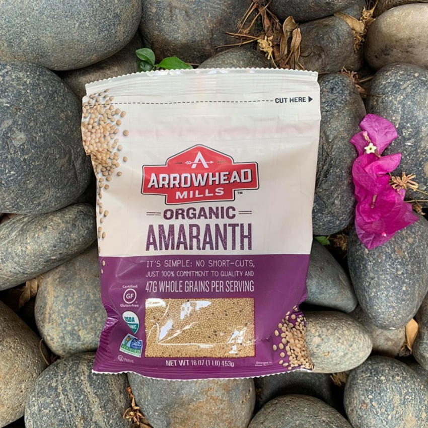 Hạt Dền hữu cơ hiệu Arrowhead mill -Organic Whole Grain Amaranth