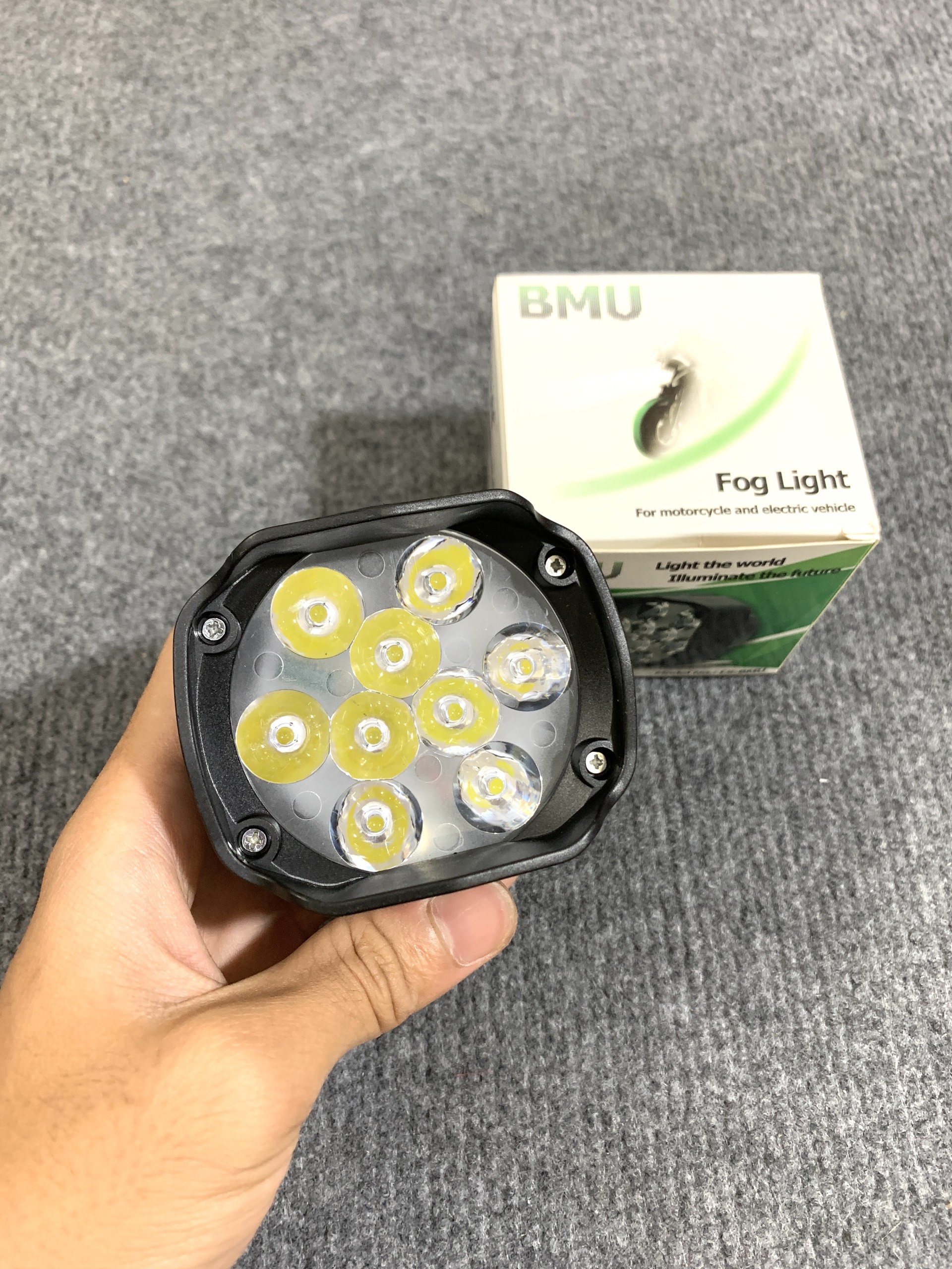 Đèn trợ sáng L9 siêu sáng, chống nước tuyệt đối