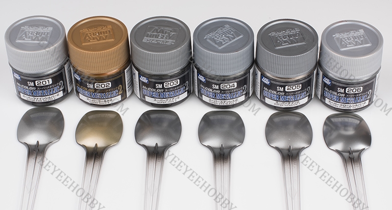 Sơn mô hình Mr Hobby - Mr Color Super Metallic 2 (SM201~209)