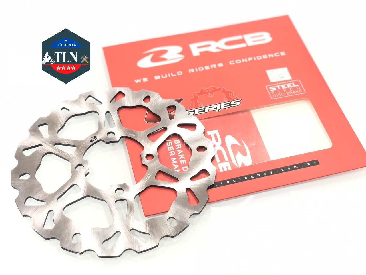 Đĩa thắng trước racing boy exciter 135 c.hãng