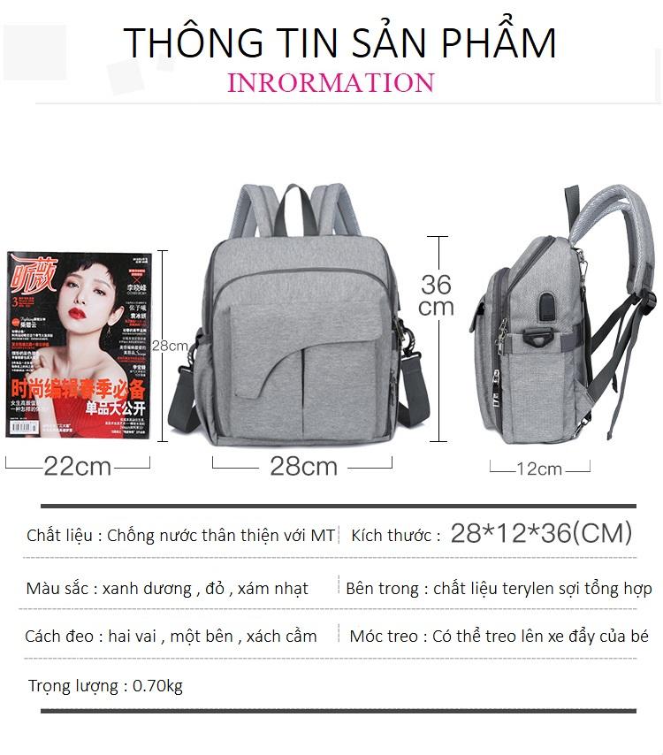 Smart Multi-Purpose Diaper Backpack
