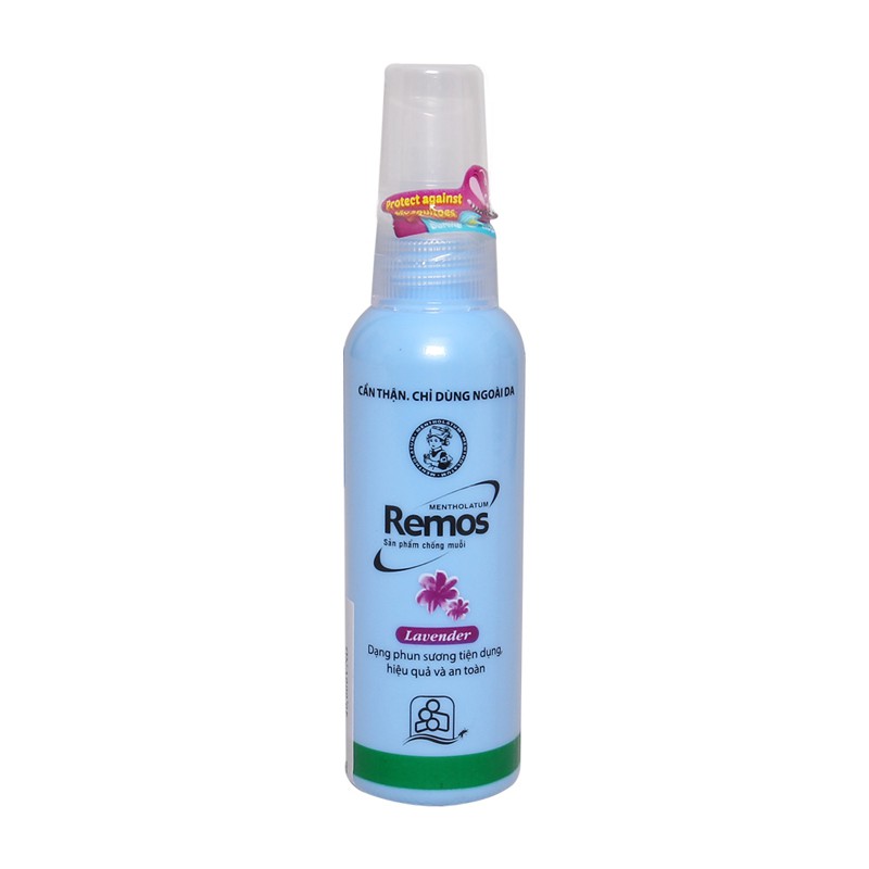Xịt Chống Muỗi Remos - 60ml Và 150ml