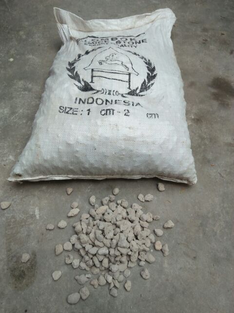 1kg đá núi lửa ( đá bọt) Indonesia Trồng Hoa Lan