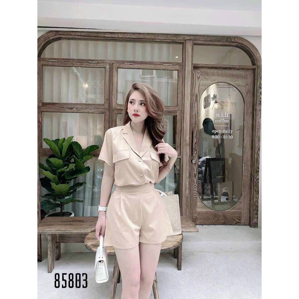 [HCM]SET BỘ ĐŨI CỔ VEST DỄ THƯƠNG FULL SIZE TH TKT