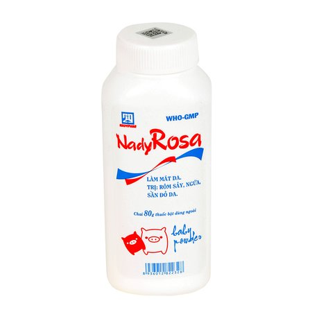 (CHÍNH HÃNG) PHẤN RƠM SẨY BÉ NADY ROSA 80G