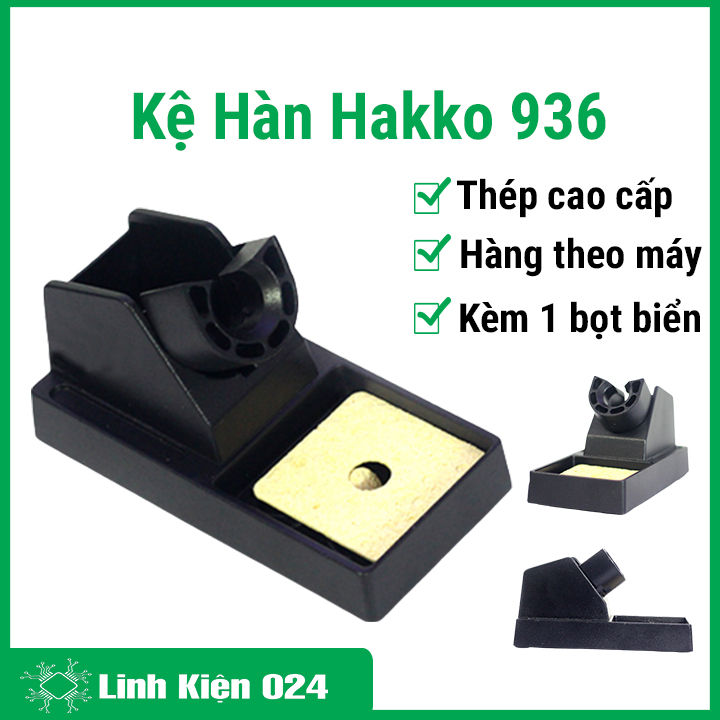 Kệ hàn Hakko 936 gác mỏ hàn kèm 1 bọt biển
