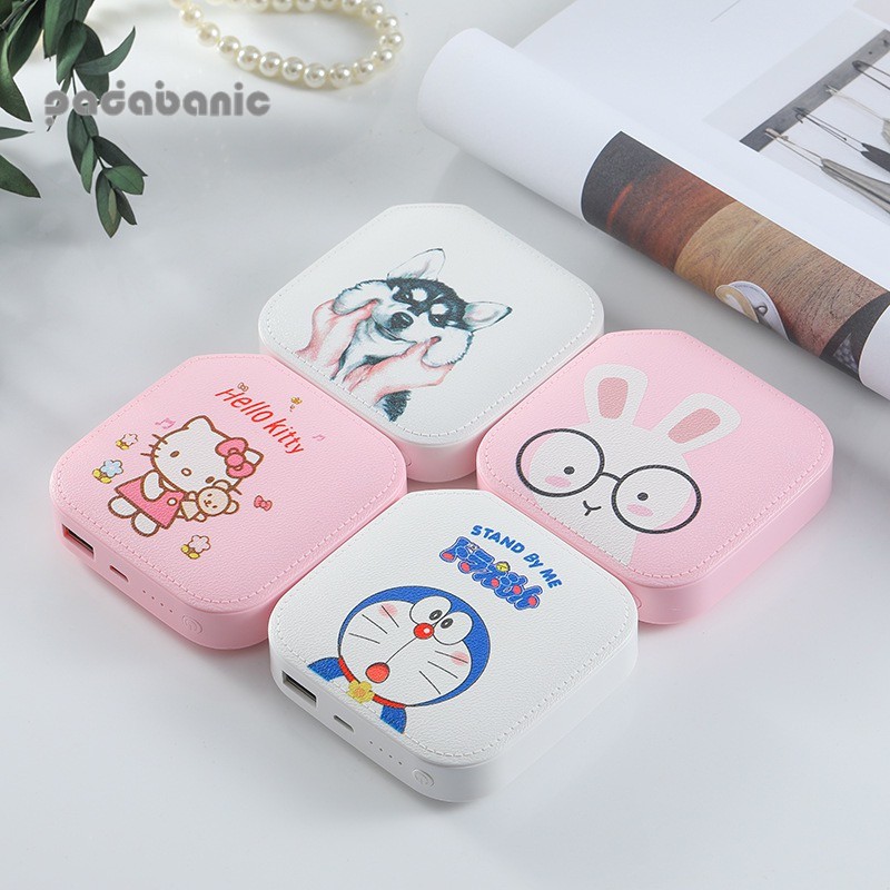 Sạc Dự Phòng Cute - Doremon - Hello Kitty
