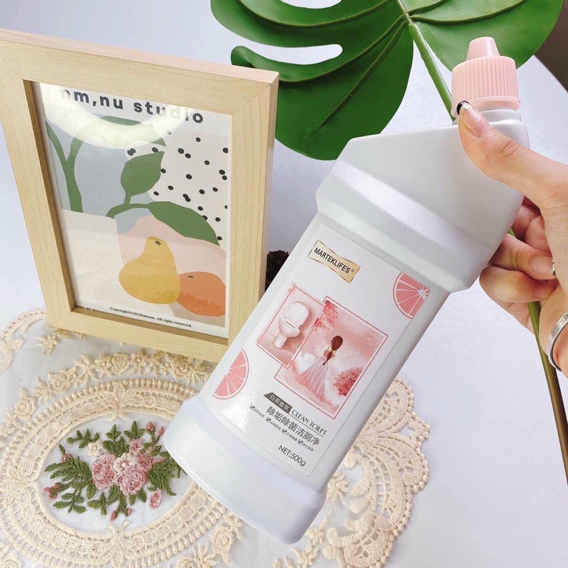 chất tẩy rửa tollet HƯƠNG CAM