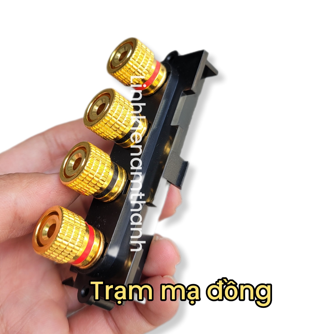 Trạm loa ampli 4 lỗ