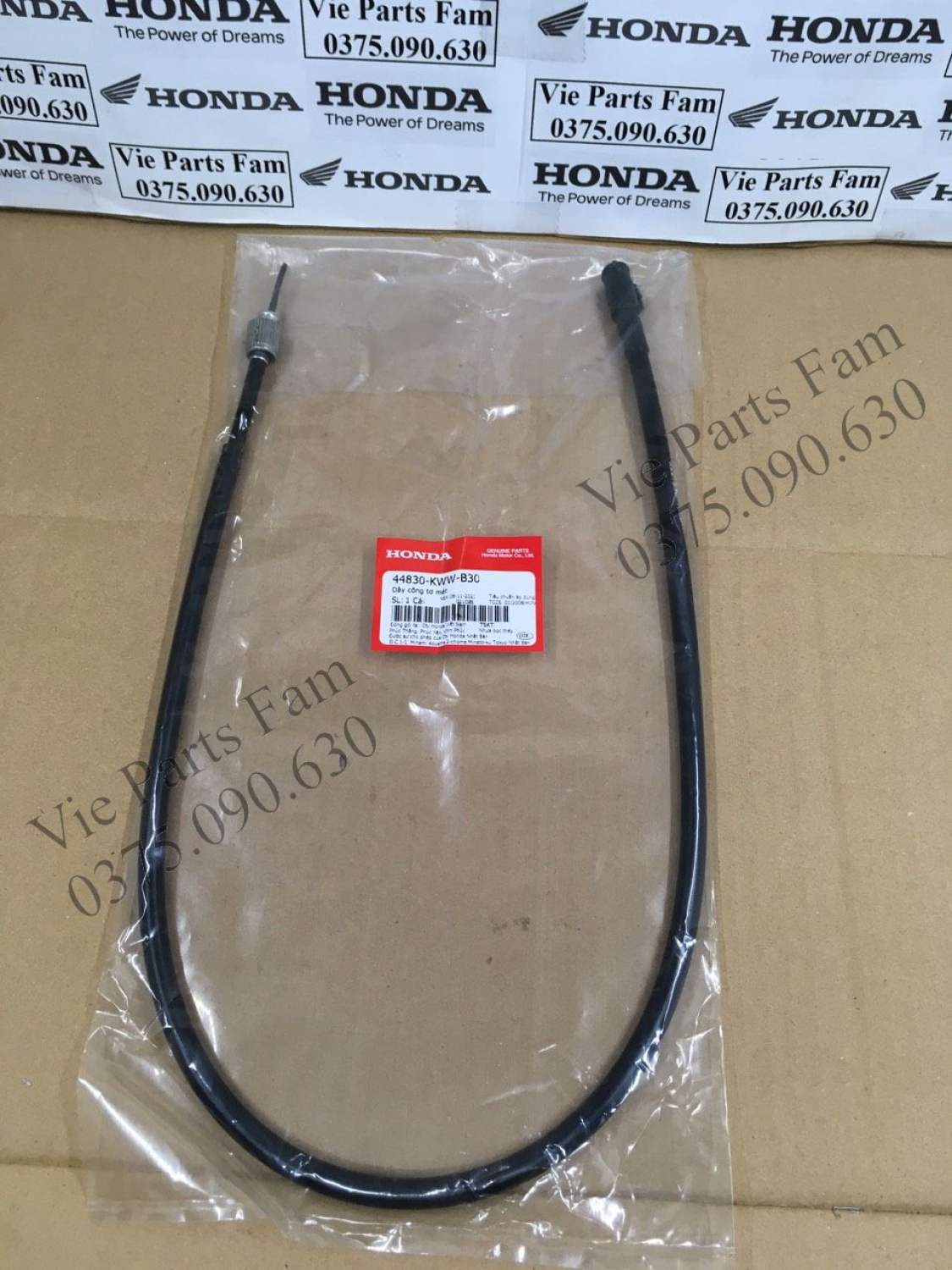 Dây công tơ mét đồng hồ blade 110 / dream 110 / furure 125 / wave rsx 110/ wave s110 sử dụng chung, hàng din honda mới 100%