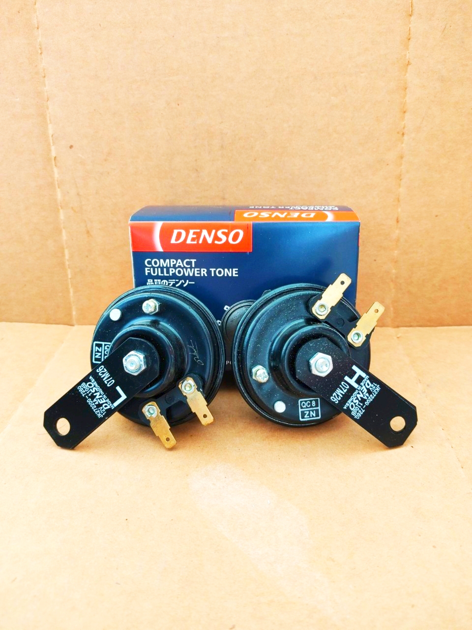 [SALE9.9] Bộ Còi Dĩa Denso 12V - Dành cho xe du lịch