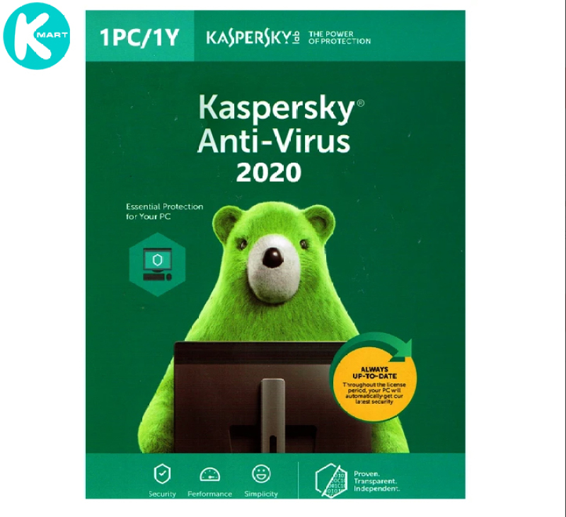 Bảng giá Kaspersky Anti Virus Cho 1 Máy Tính - KAV1U - Hàng chính hãng Phong Vũ
